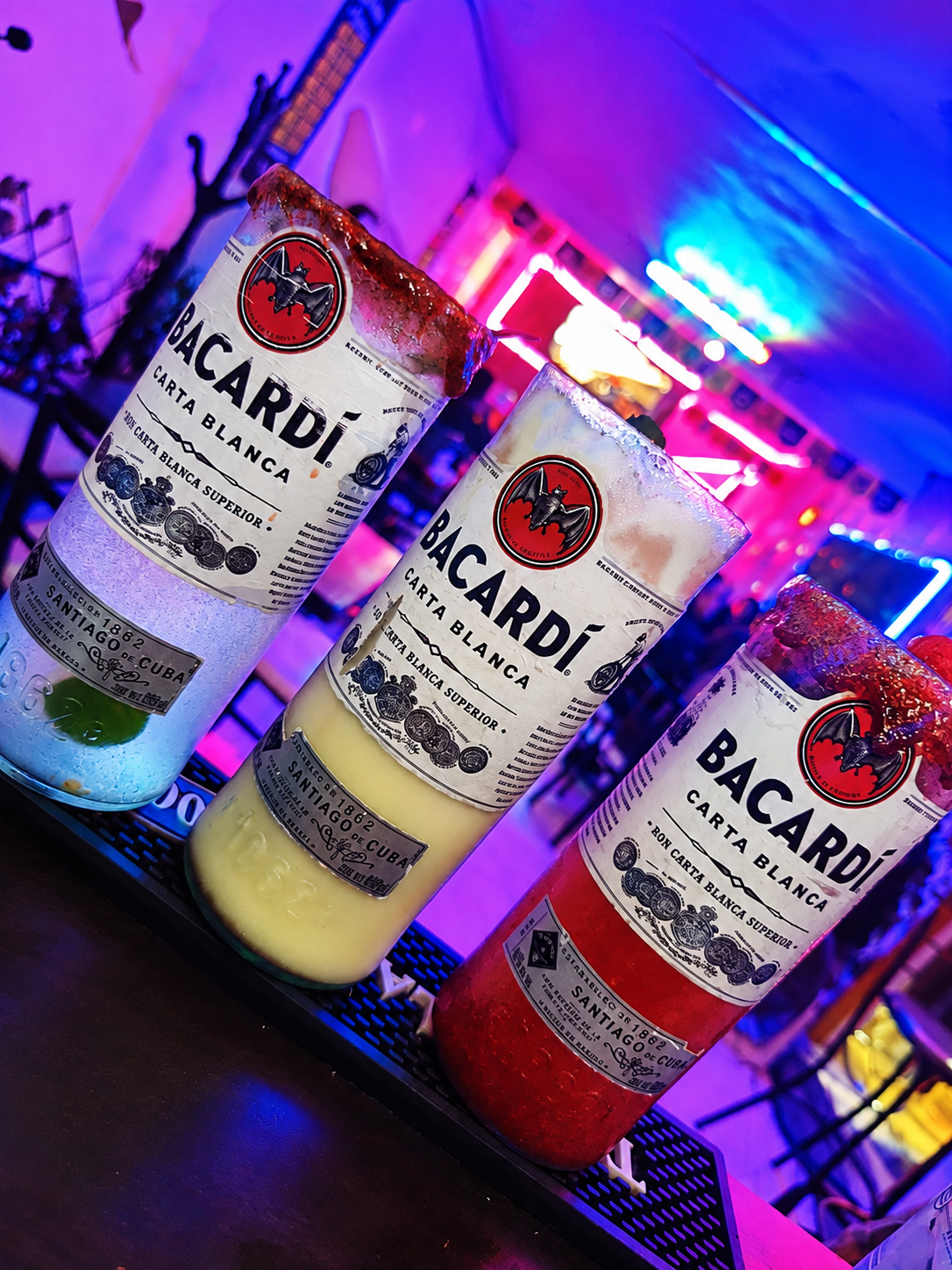 Bebidas preparadas con Bacardi