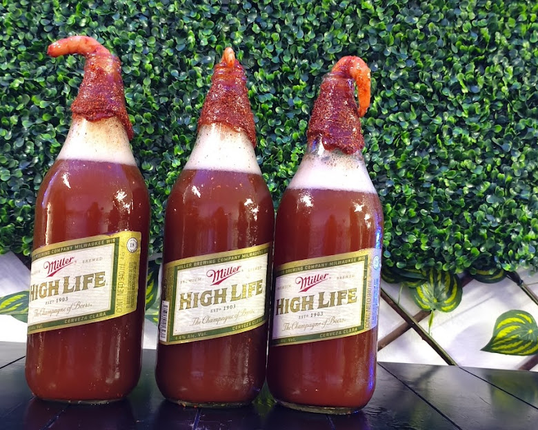 Cervezas preparadas con camarón